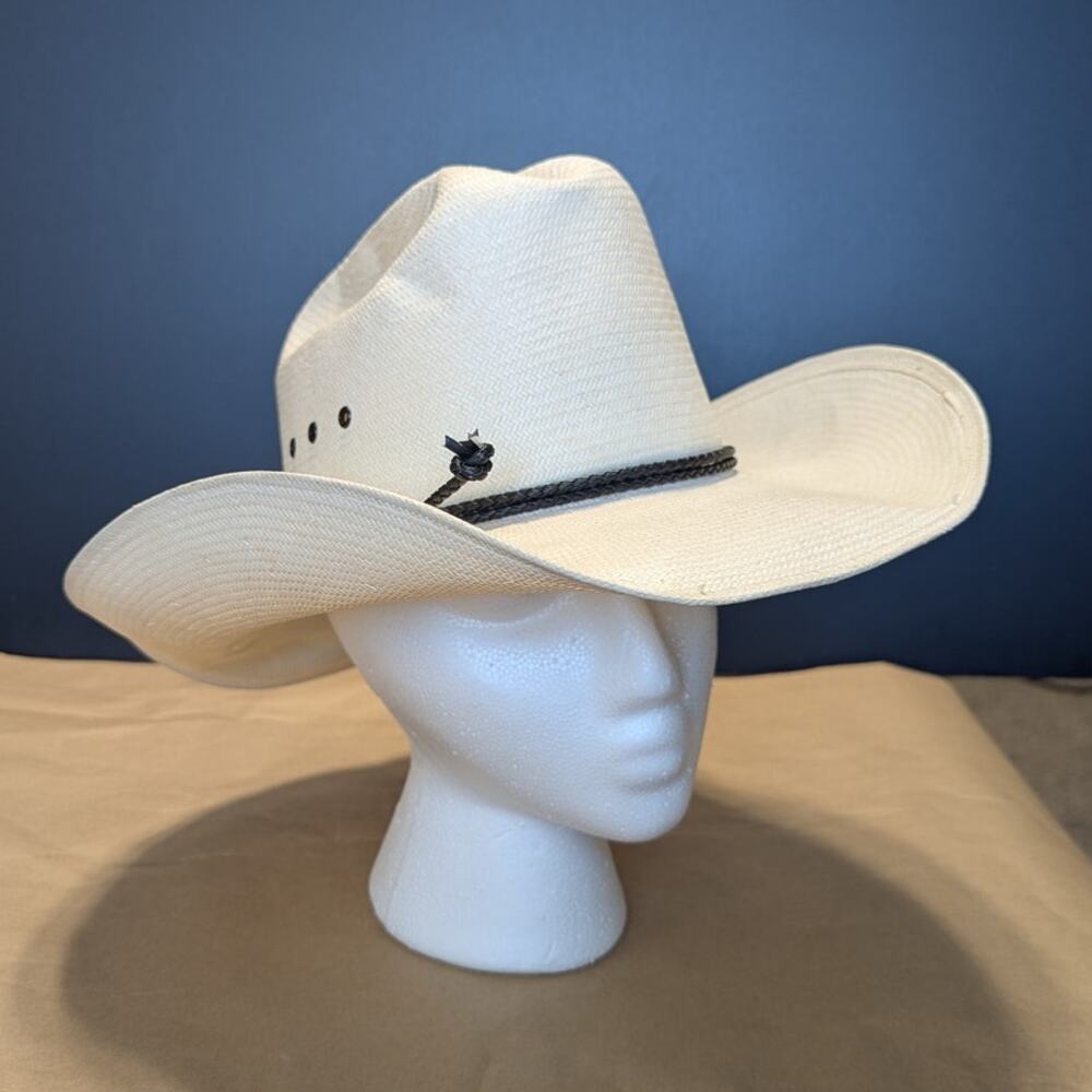 Stetson Ivory Western Hat with Braided Band